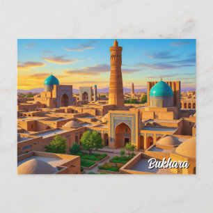 Boechara Oezbekistan Reis Briefkaart