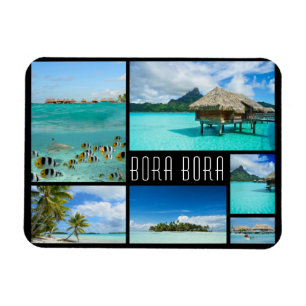 Boeda Bora landschappen collage reisfoto Magneet