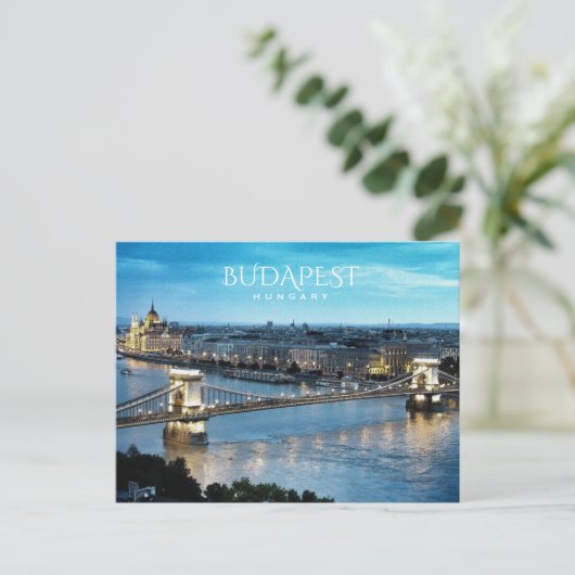 Boedapest Briefkaart (Staand voorkant)