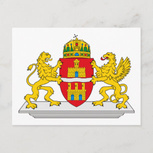 Boedapest - Briefkaart van wapens