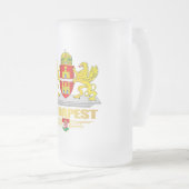 Boedapest COA Matglas Bierpul (Voorkant rechts)