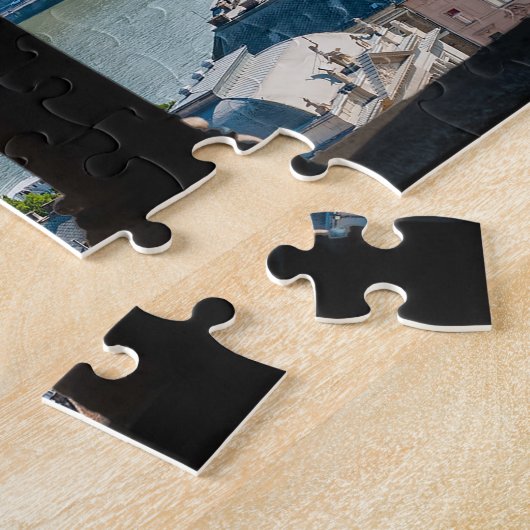 Boedapest en hongaars parlement legpuzzel (Zijkant)