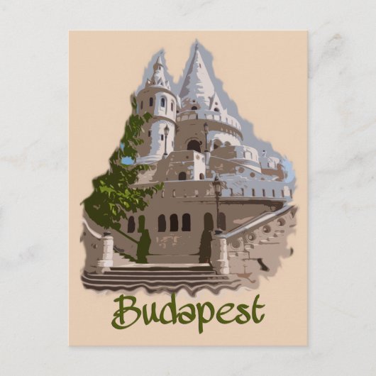 Boedapest: Fisherman's Bastion Briefkaart (Voorkant)