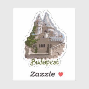 Boedapest: Fisherman's Bastion Sticker
