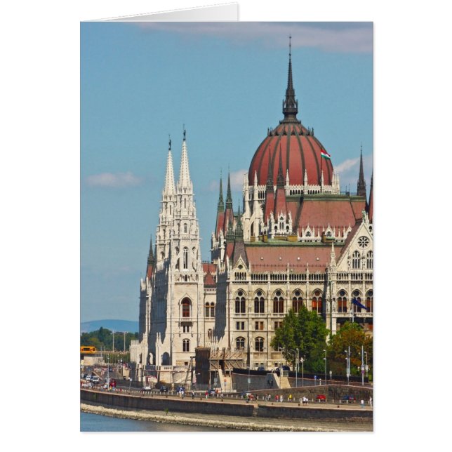 Boedapest, het gebouw van het Parlement (Voorkant)