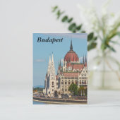 Boedapest, het gebouw van het Parlement, Boedapest Briefkaart (Staand voorkant)