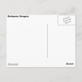 Boedapest, Hongarije Briefkaart (Achterkant)