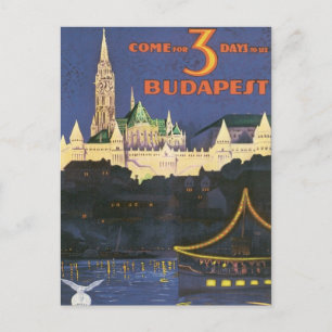 Boedapest Hongarije Briefkaart