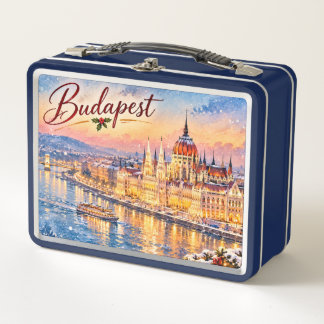 Boedapest Hongarije Donau Parlement Kerstmis