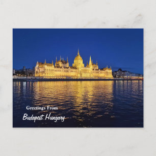 Boedapest, Hongarije, Kasteel van Boeda, Kasteel v Briefkaart