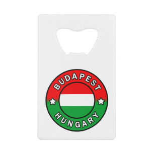 Boedapest Hongarije Kredietkaart Flessenopener