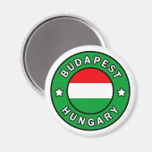 Boedapest Hongarije Magneet (Voorkant / Achterkant)