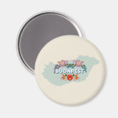 Boedapest, Hongarije Magnet Magneet (Voorkant / Achterkant)