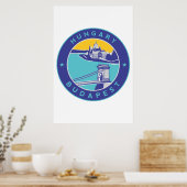 Boedapest, Hongarije, Magyar, Donau Poster (Keuken)