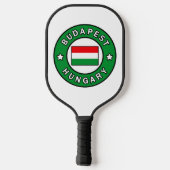 Boedapest Hongarije Pickleball Paddle (Achterkant)