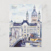 Boedapest Hongarije Reiskunst souvenir Briefkaart (Voorkant)
