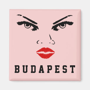Boedapest, Hongarije Woman Vriendin Wife Bride Magneet