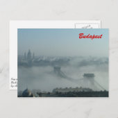 Boedapest in de winter briefkaart (Voorkant / Achterkant)