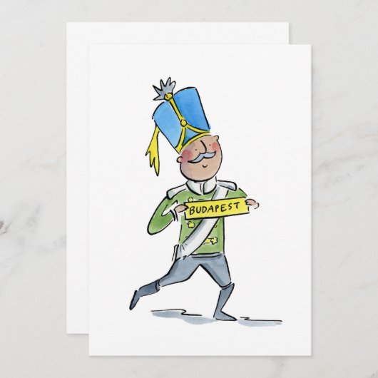 Boedapest Kaart (Voorkant / Achterkant)