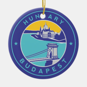 Boedapest Keramisch Ornament