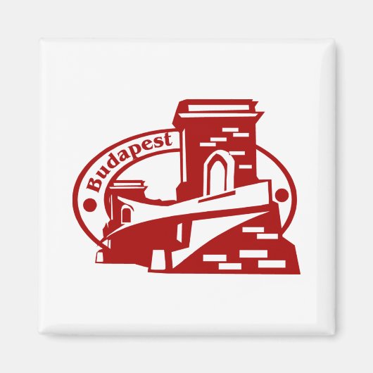 Boedapest Magneet (Voorkant)