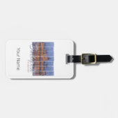 Boedapest Parlement Hongarije  Panorama Bagagelabel (Voorkant horizontaal)