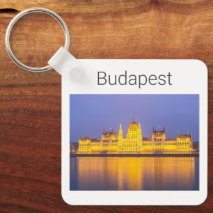 Boedapest Parliament Panorama Hungary Holiday Sleutelhanger