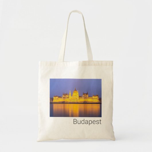 Boedapest Parliament Panorama Hungary Holiday Tote Bag (Voorkant)
