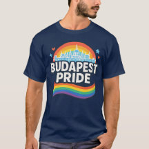 Boedapest Pride LGBTQ+ Regenboog Skyline