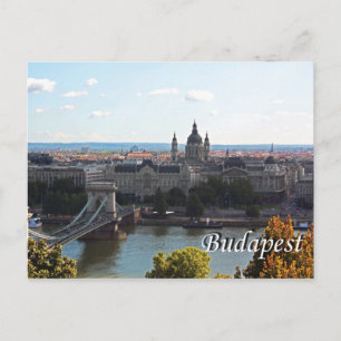 Boedapest Travel Briefkaart