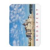 Boedapest uitzicht fridge magnet magneet (Verticaal)