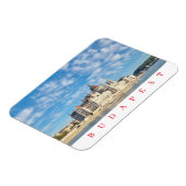 Boedapest uitzicht fridge magnet magneet (Linkerzijde)