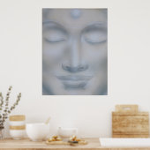 boeddah face meditation poster (Keuken)
