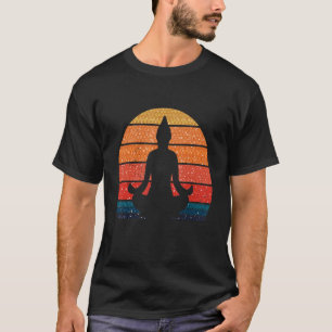 Boeddha Boeddhisme Zen Spirituele yogameditatie T-shirt