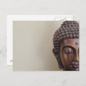 Boeddha-Briefkaart Briefkaart (Voorkant / Achterkant)