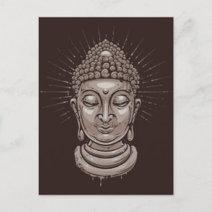 Boeddha-briefkaart Briefkaart