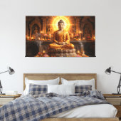 Boeddha Canvas Afdruk (Insitu (Slaapkamer))