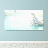 Boeddha Canvas Afdruk (Insitu (Houten vloer))