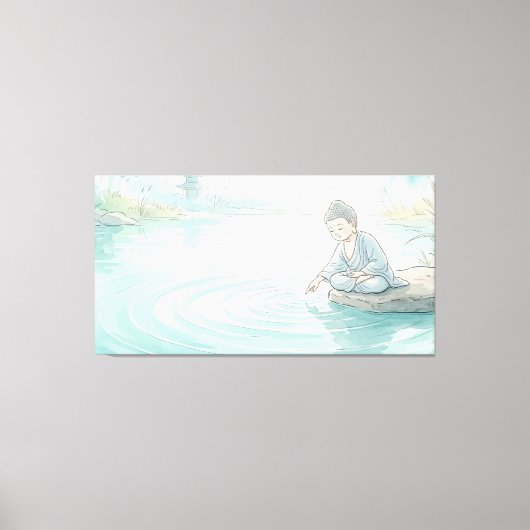 Boeddha Canvas Afdruk (Voorkant)