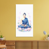 Boeddha Canvas Afdruk (Insitu (Woonkamer))