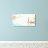 Boeddha Canvas Afdruk (Insitu (Houten vloer))