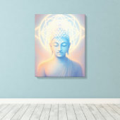 Boeddha Canvas Afdruk (Insitu (Houten vloer))