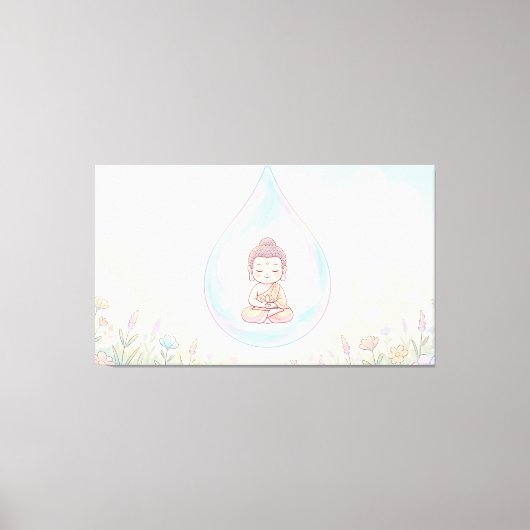 Boeddha Canvas Afdruk (Voorkant)