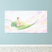Boeddha Canvas Afdruk (Insitu (Houten vloer))