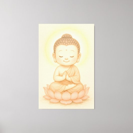 Boeddha Canvas Afdruk (Voorkant)