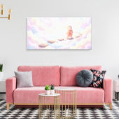 Boeddha Canvas Afdruk (Insitu (Woonkamer))