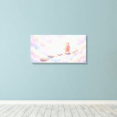 Boeddha Canvas Afdruk (Insitu (Houten vloer))