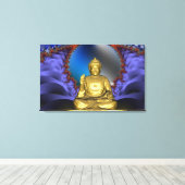 Boeddha Canvas Afdruk (Insitu (Houten vloer))