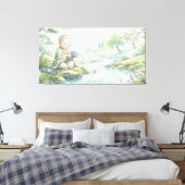 Boeddha Canvas Afdruk (Insitu (Slaapkamer))