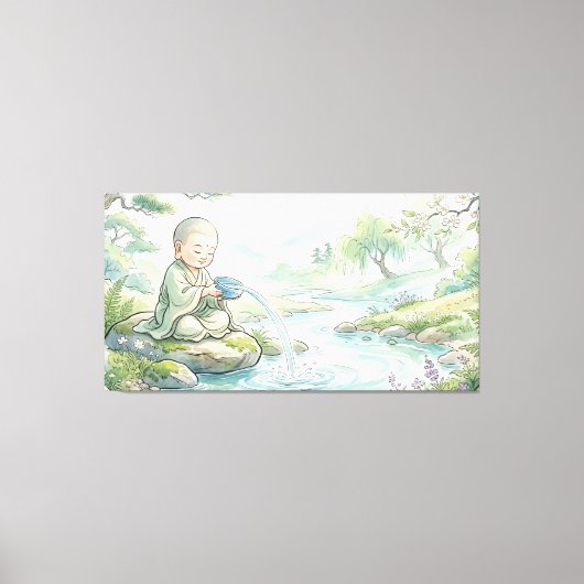 Boeddha Canvas Afdruk (Voorkant)